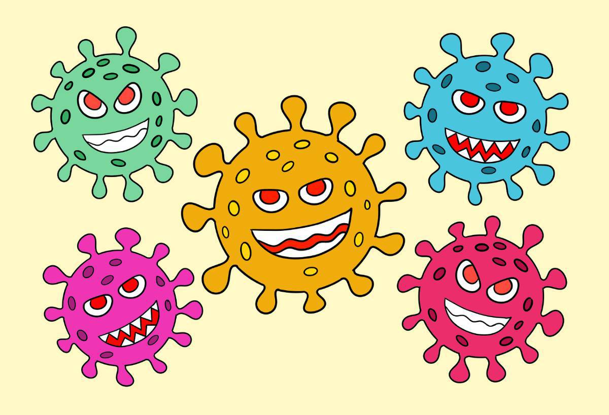 Вирусы и микробы для детей #24