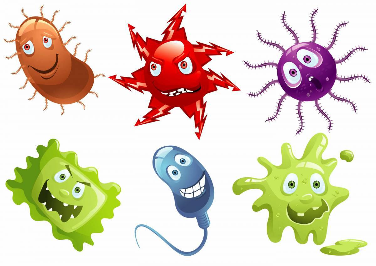 Вирусы и микробы для детей #34