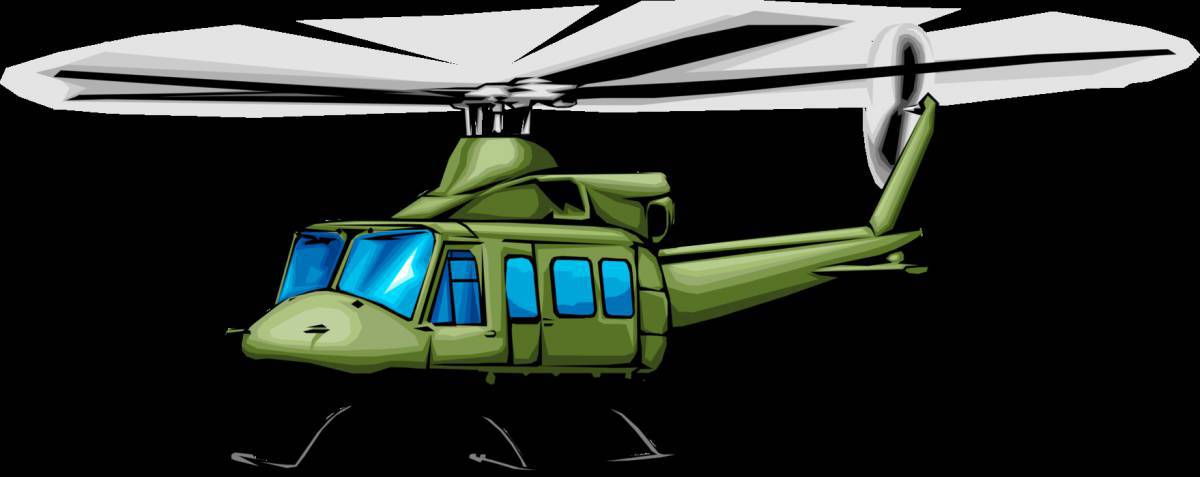Военный вертолет для детей #5