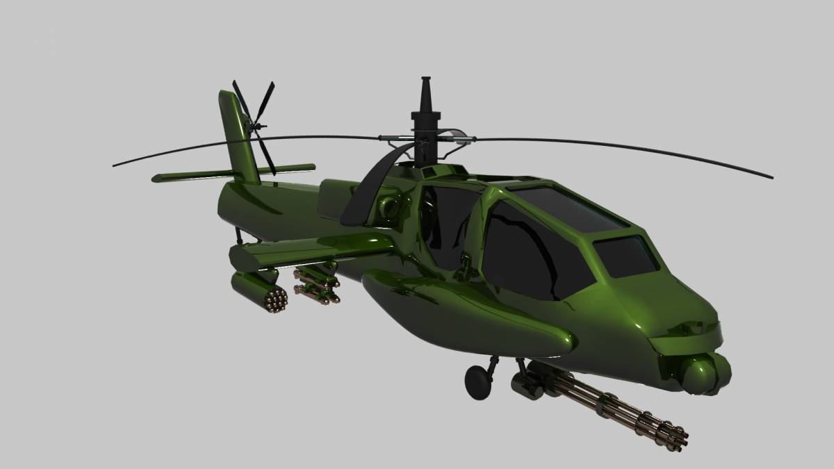 Военный вертолет для детей #24