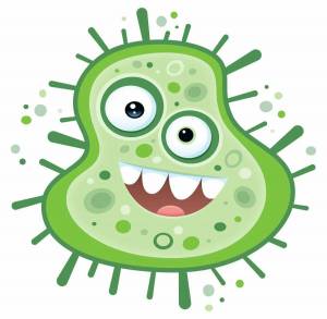 Раскраска вирусы и микробы для детей #38 #237053