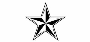 Раскраска военная звезда #14 #239435