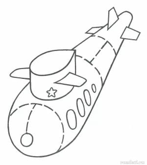 Раскраска военная техника для детей 3 4 лет #19 #239516