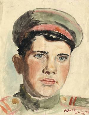 Раскраска военного портрет #14 #239626