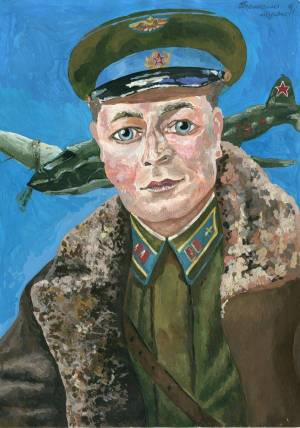 Раскраска военного портрет #24 #239636