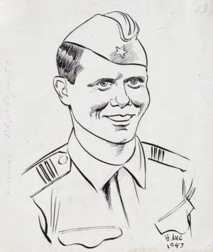 Раскраска военного портрет #25 #239637