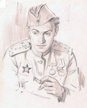 Раскраска военного портрет #26 #239638