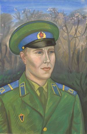 Раскраска военного портрет #34 #239646