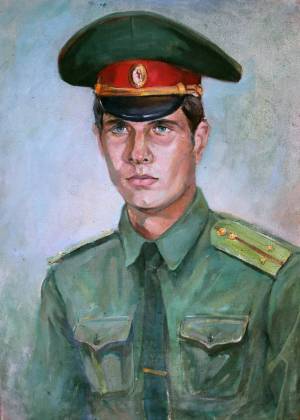 Раскраска военного портрет #38 #239650