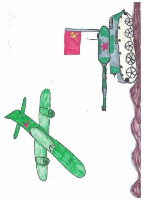 Раскраска военной техники для детей к 23 февраля в детском саду #33 #239684