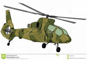 Раскраска военный вертолет для детей #13 #239989