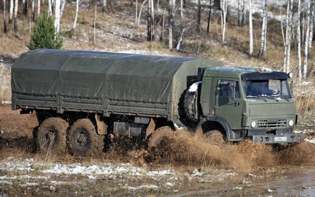 Картинки военный камаз