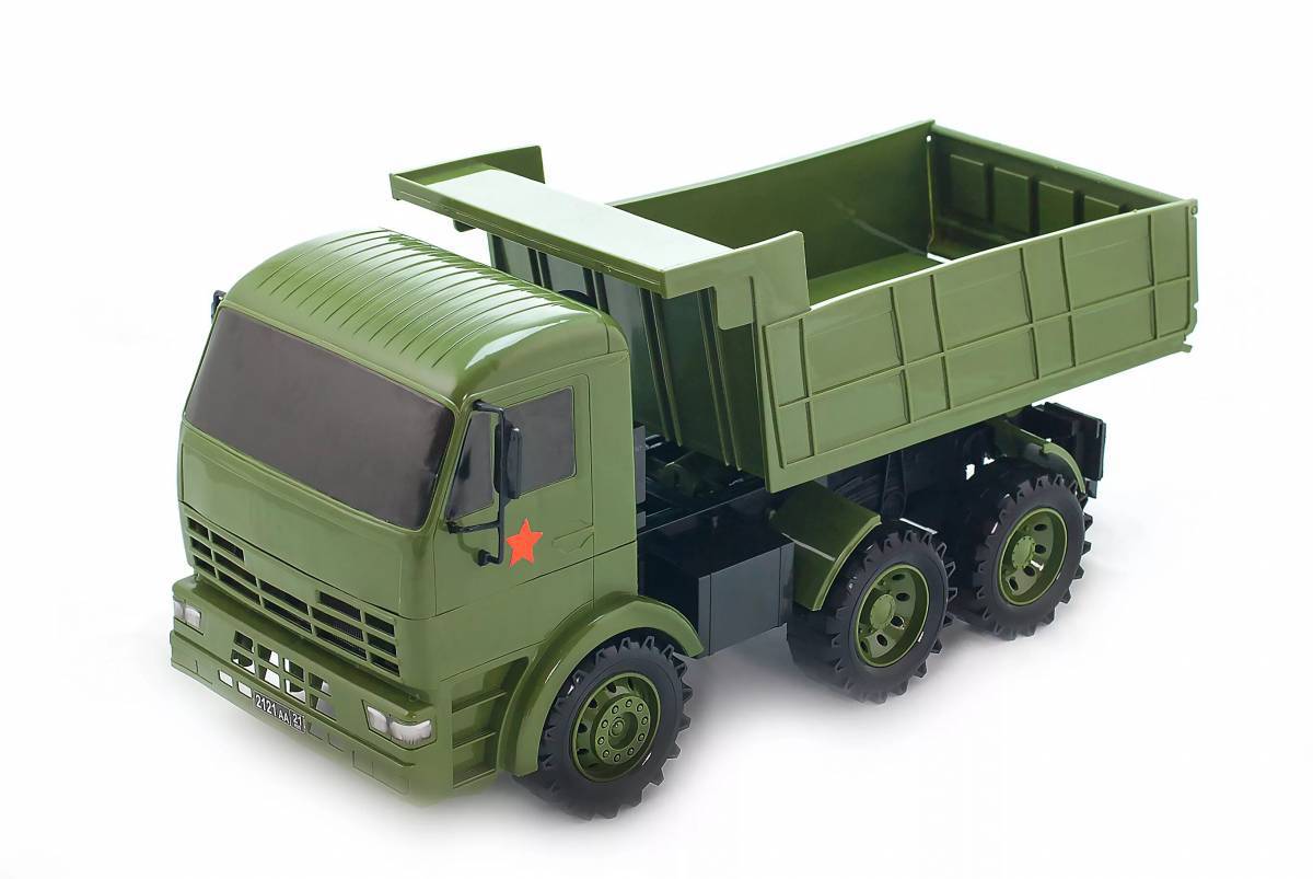 Военный грузовик для детей #4
