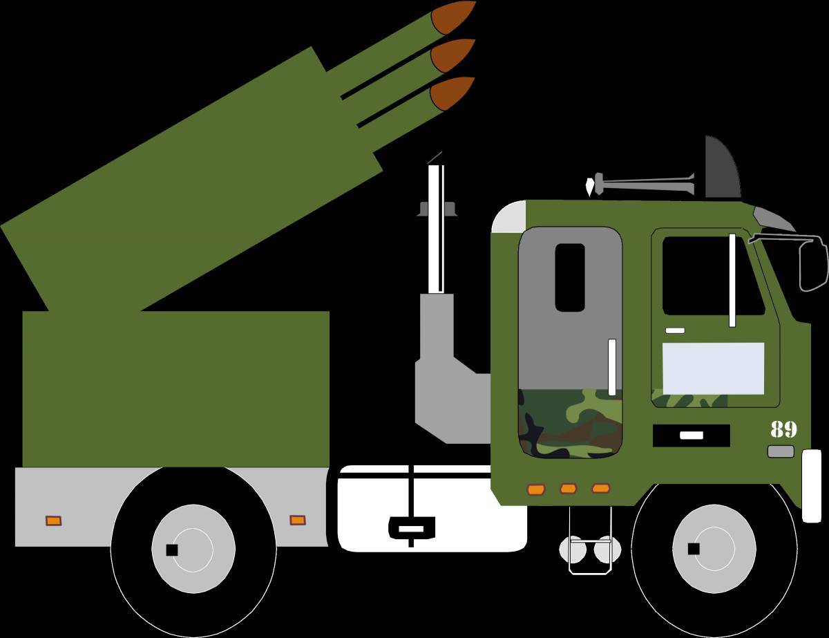 Военный грузовик для детей #18