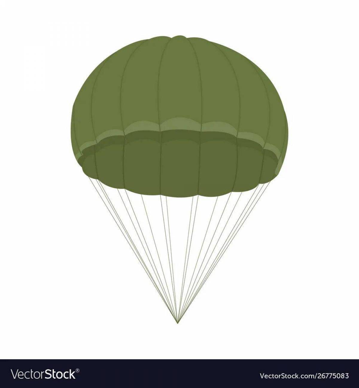 Военный парашютист для детей #13