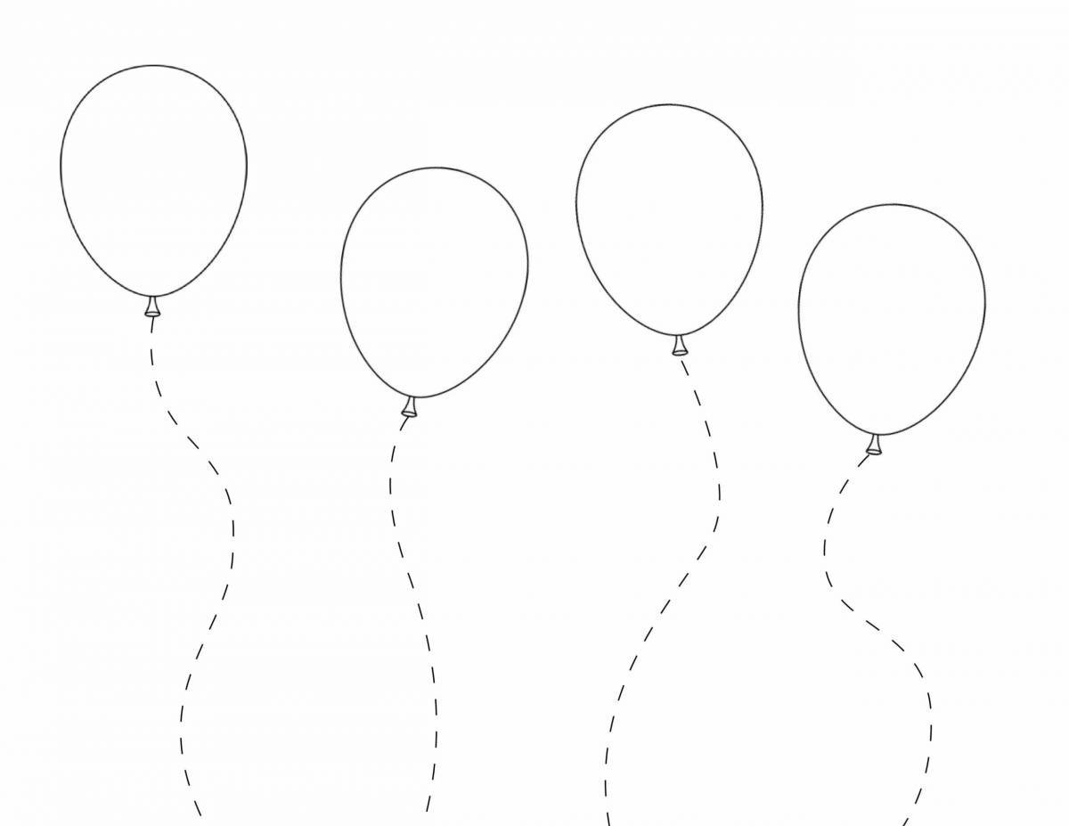 Воздушные шарики для детей 3 4 лет #23