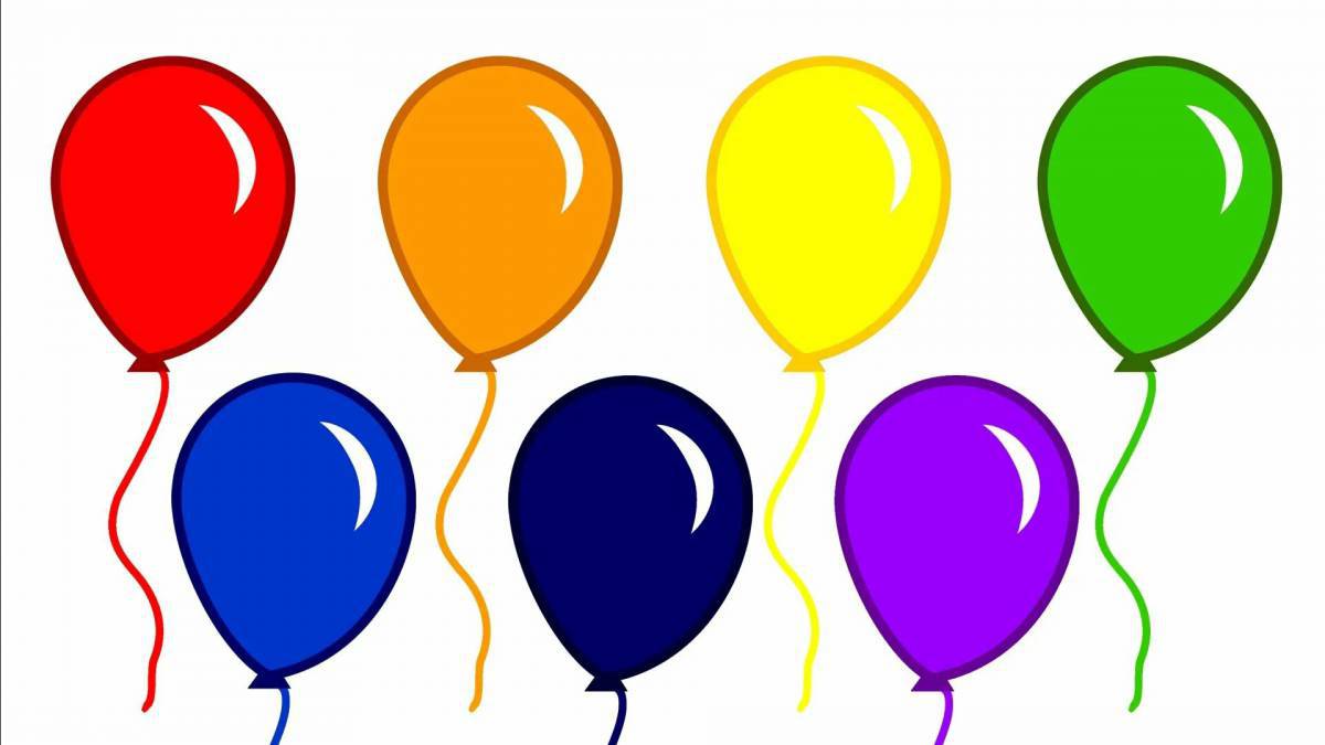 Воздушные шарики для детей 3 4 лет #33