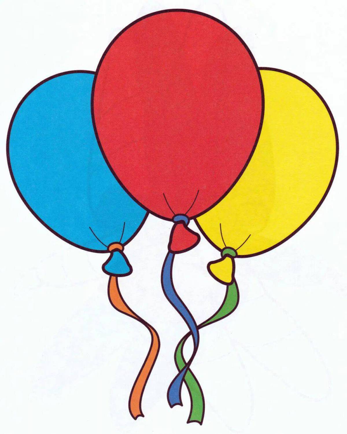 Воздушные шарики для детей 3 4 лет #35