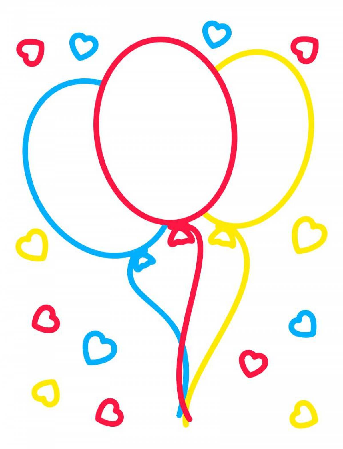 Воздушные шарики для детей 3 4 лет #36