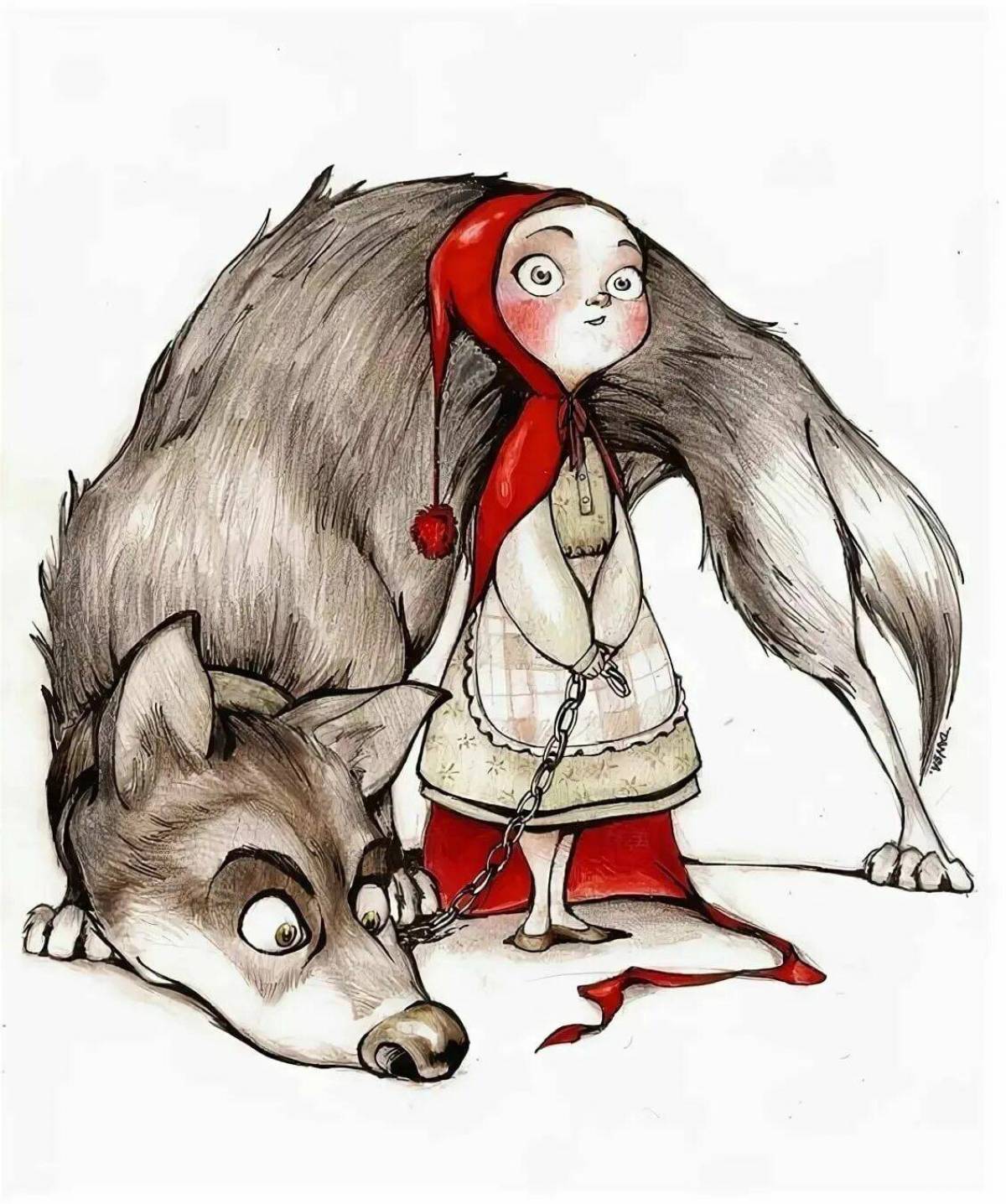 Волк и красная шапочка #6