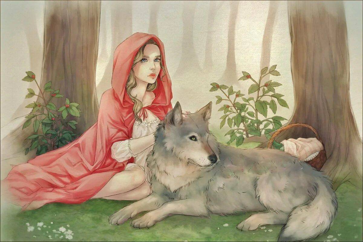 Волк и красная шапочка #14
