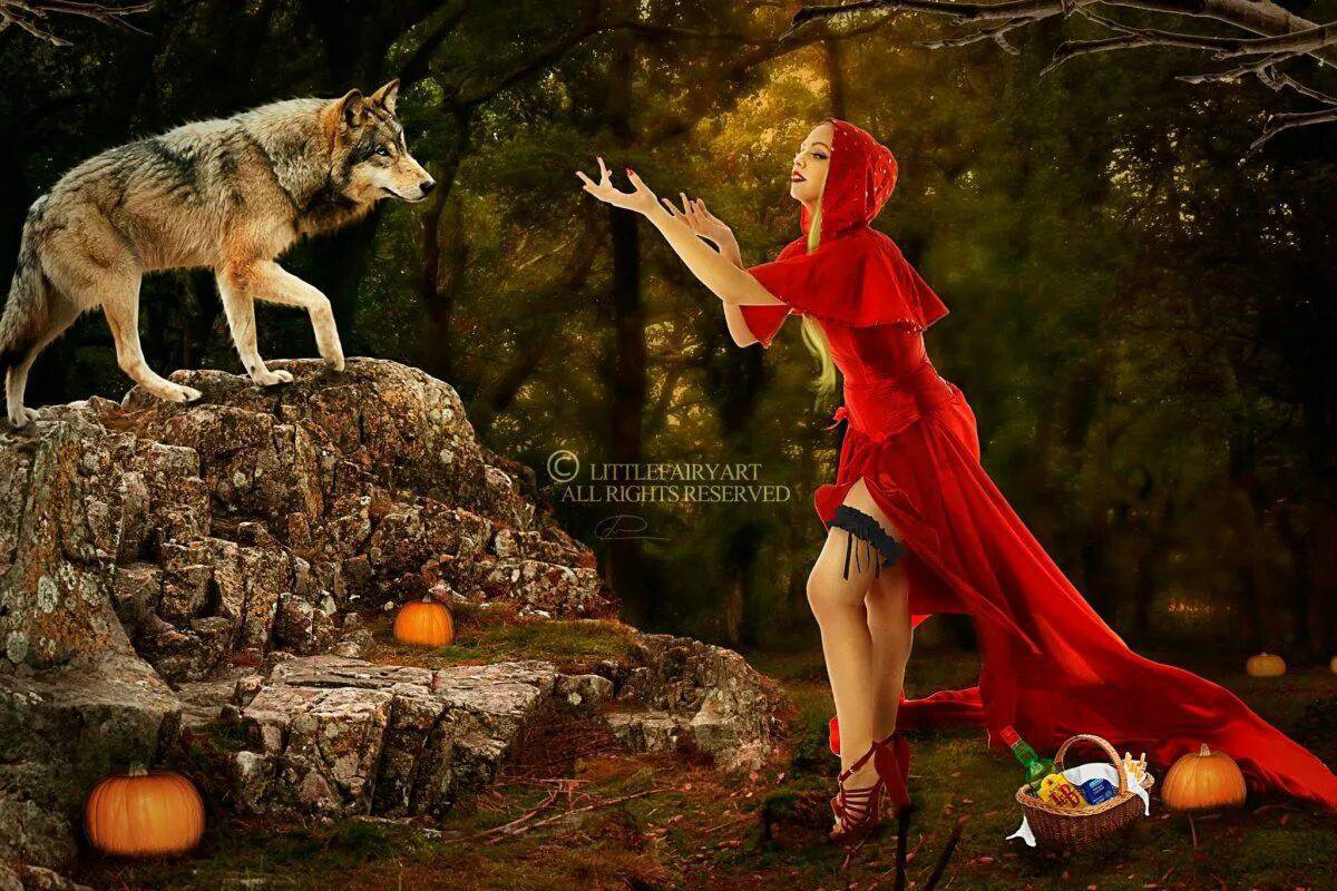 Волк и красная шапочка #26