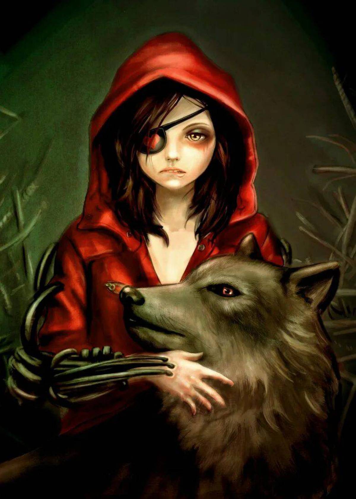 Волк и красная шапочка #33