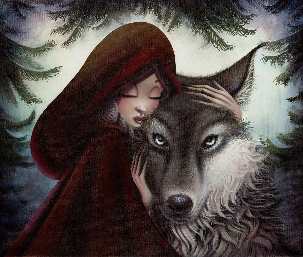 Волк и красная шапочка #35