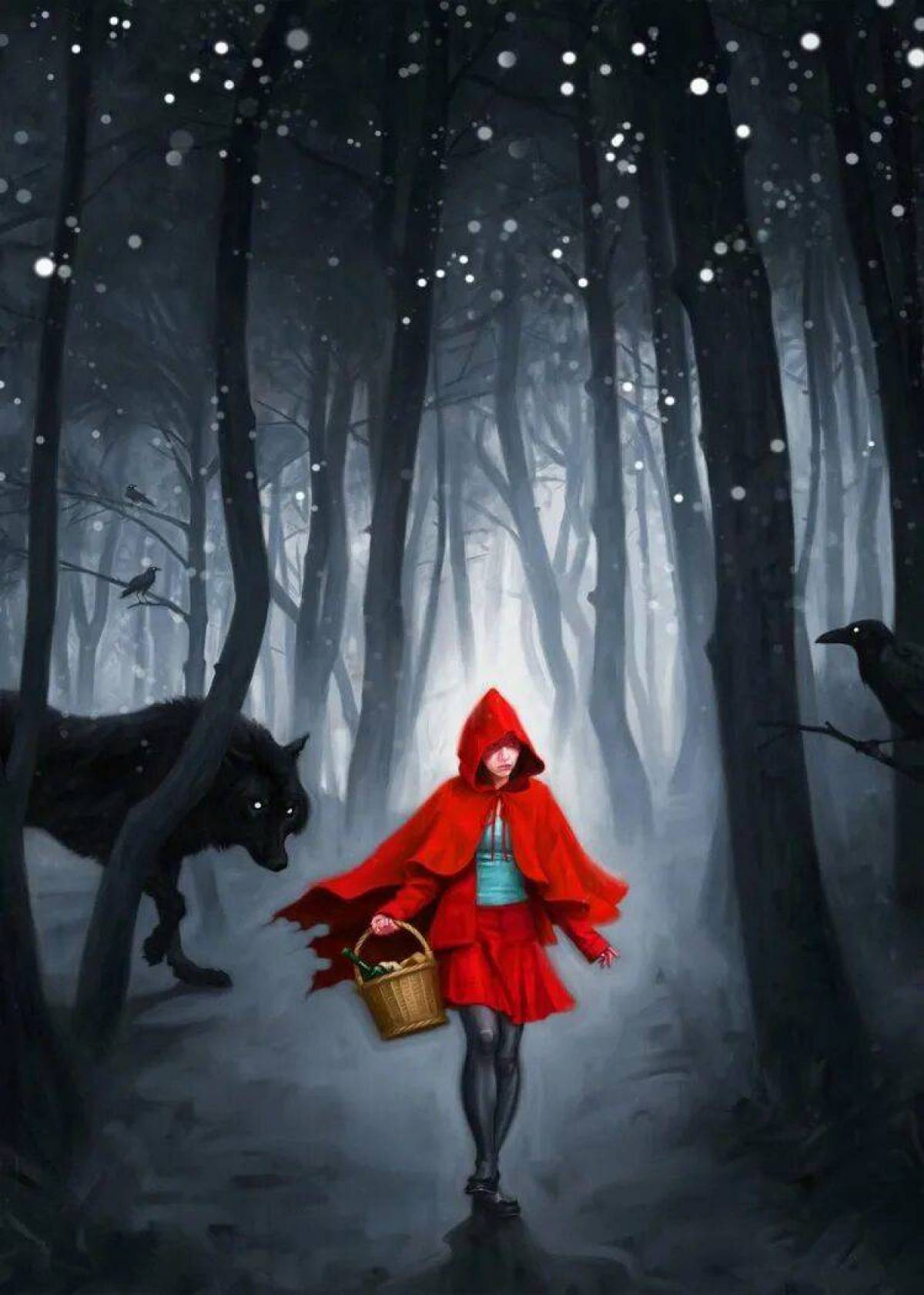 Волк и красная шапочка #37