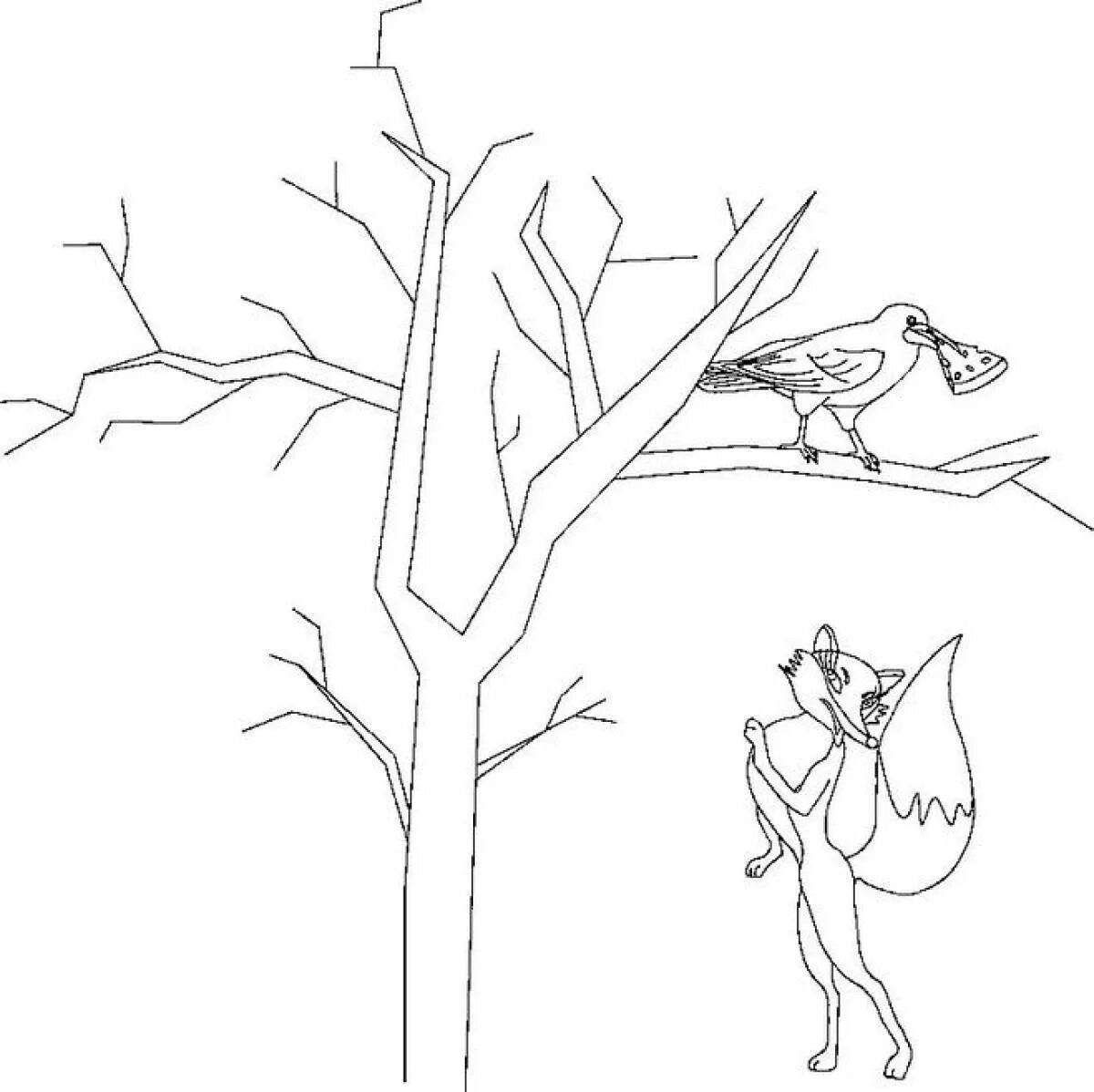 Ворона и лисица #22