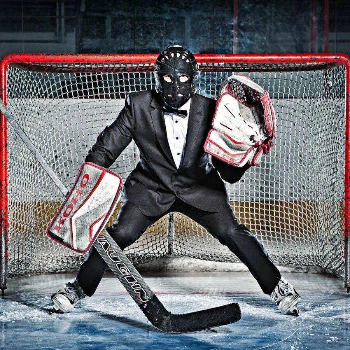 Вратарь хоккей #16