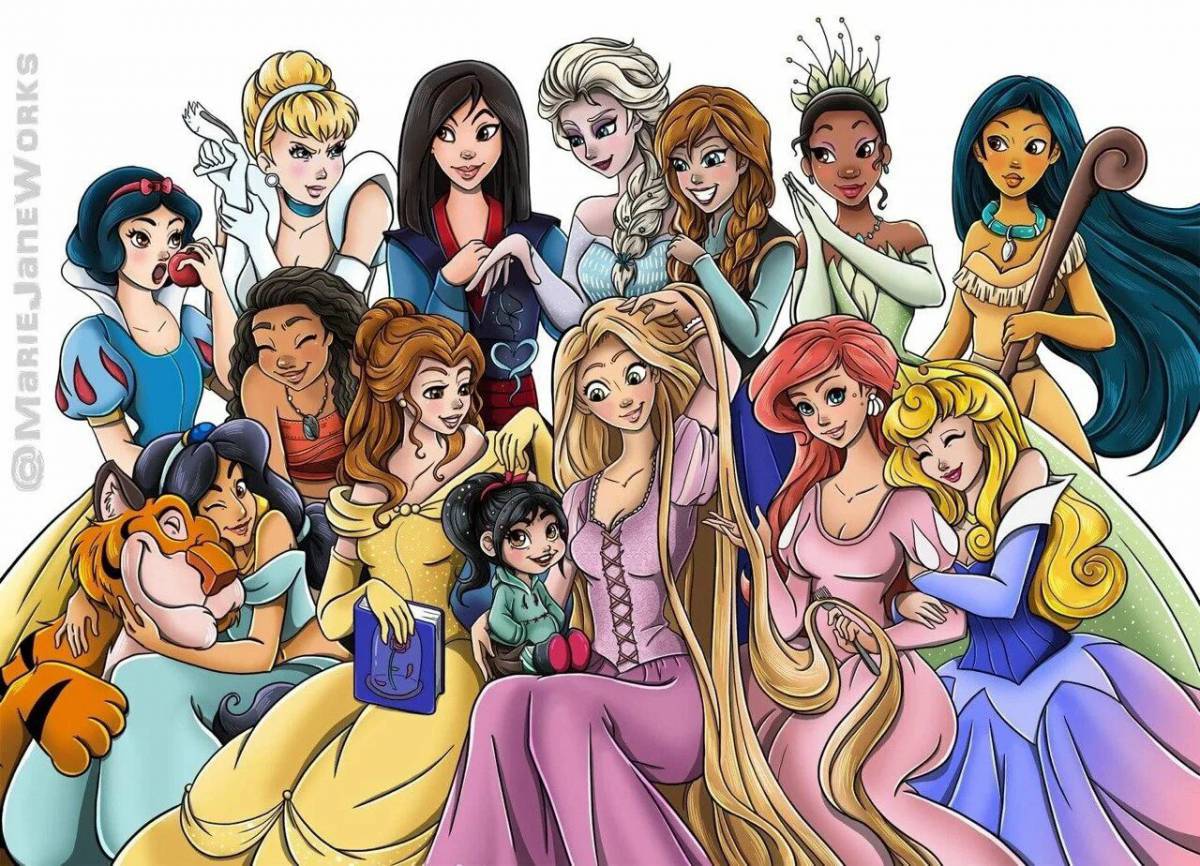 Все принцессы диснея #35