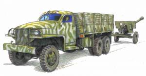 Раскраска военный грузовик для детей #14 #240089