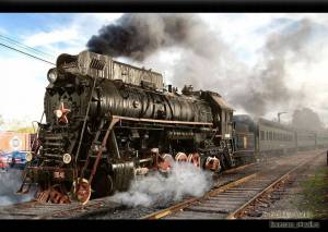 Раскраска военный поезд #17 #240261