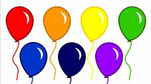 Раскраска воздушные шарики для детей 3 4 лет #33 #240425