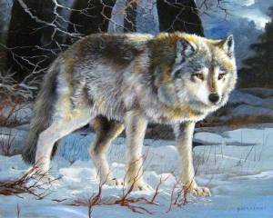 Раскраска волк для детей 3 4 лет #5 #240657