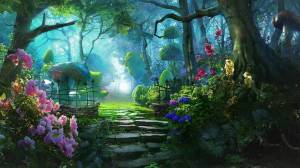Раскраска волшебный сад #37 #242085