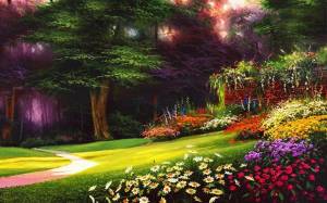 Раскраска волшебный сад #39 #242087