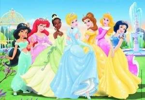 Раскраска все принцессы #3 #243448