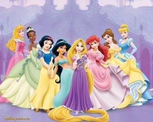 Раскраска все принцессы #8 #243453