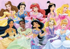 Раскраска все принцессы #14 #243459