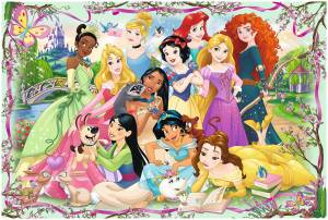 Раскраска все принцессы #21 #243466