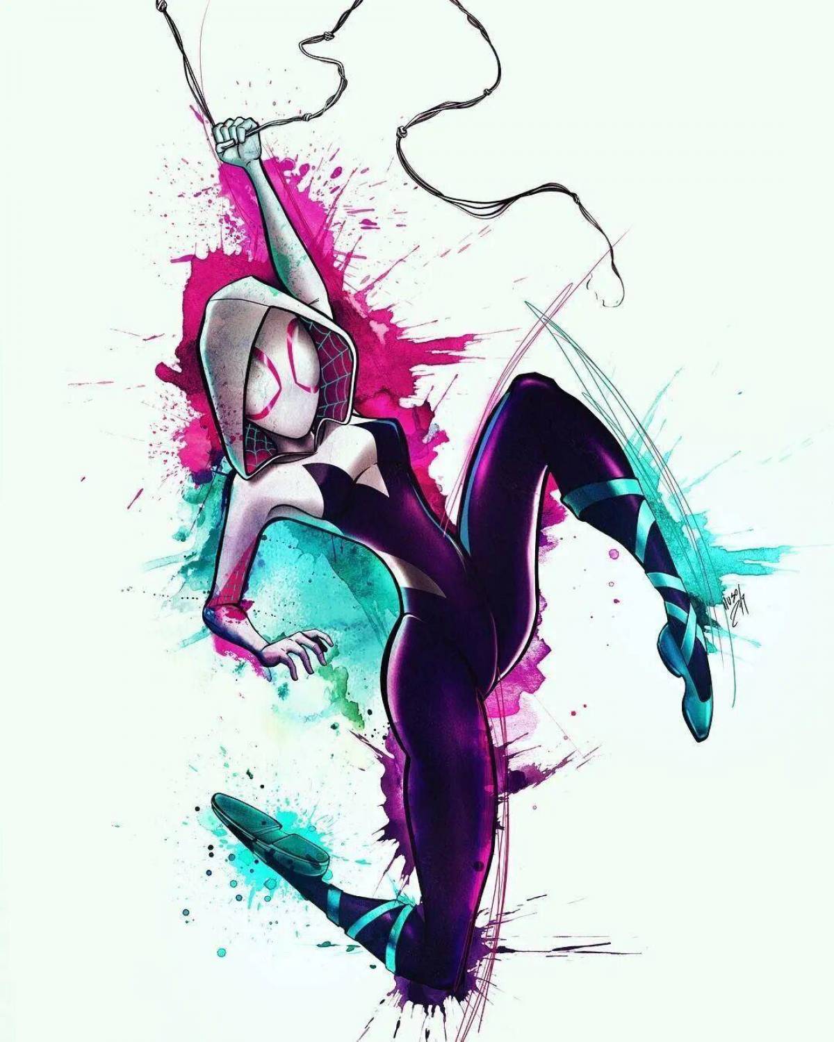 Spider gwen картинки