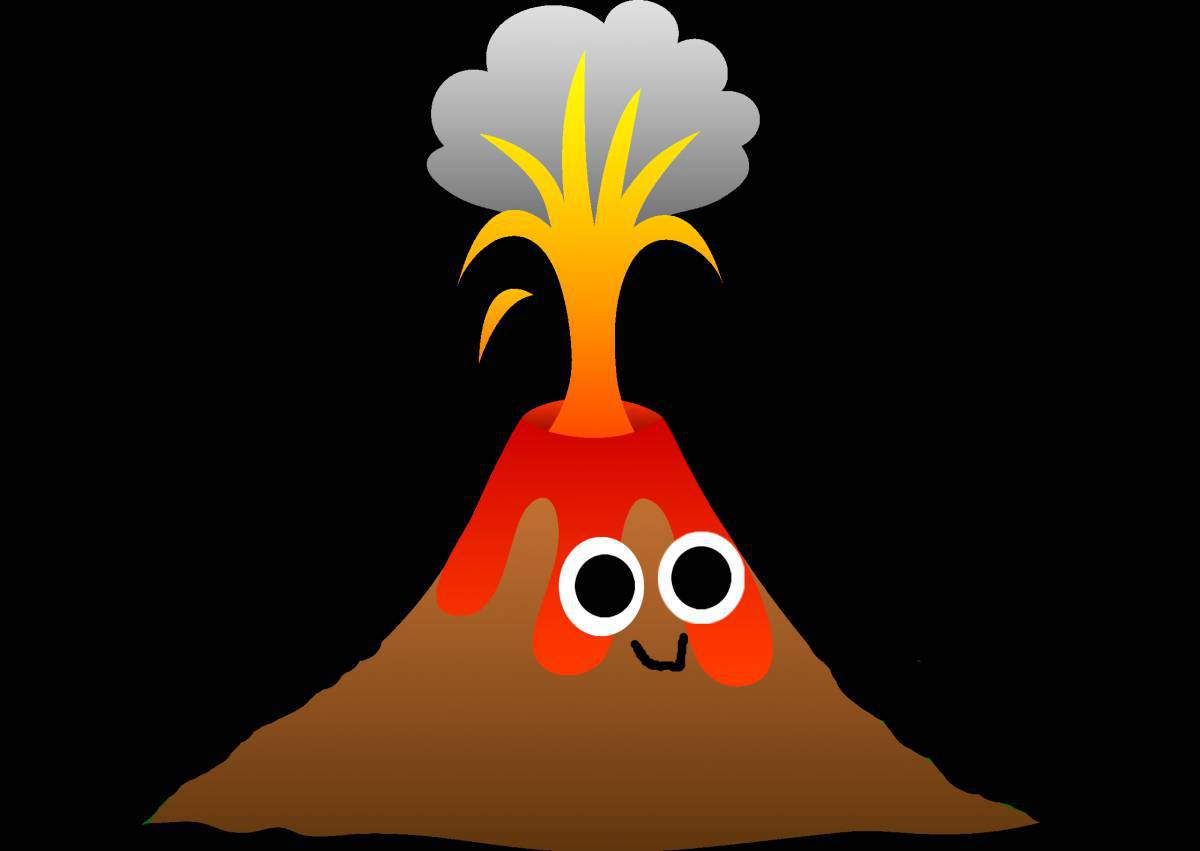 Вулкан для детей #1