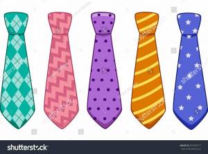 Раскраска галстук для детей #2 #245356