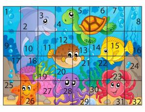 Раскраска гарри поттер по цифрам цветы игры детей пазлы #9 #245734