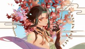 Раскраска гейши импакт #6 #246823