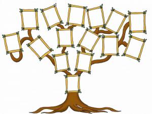 Раскраска генеалогическое дерево шаблон для заполнения #10 #247072