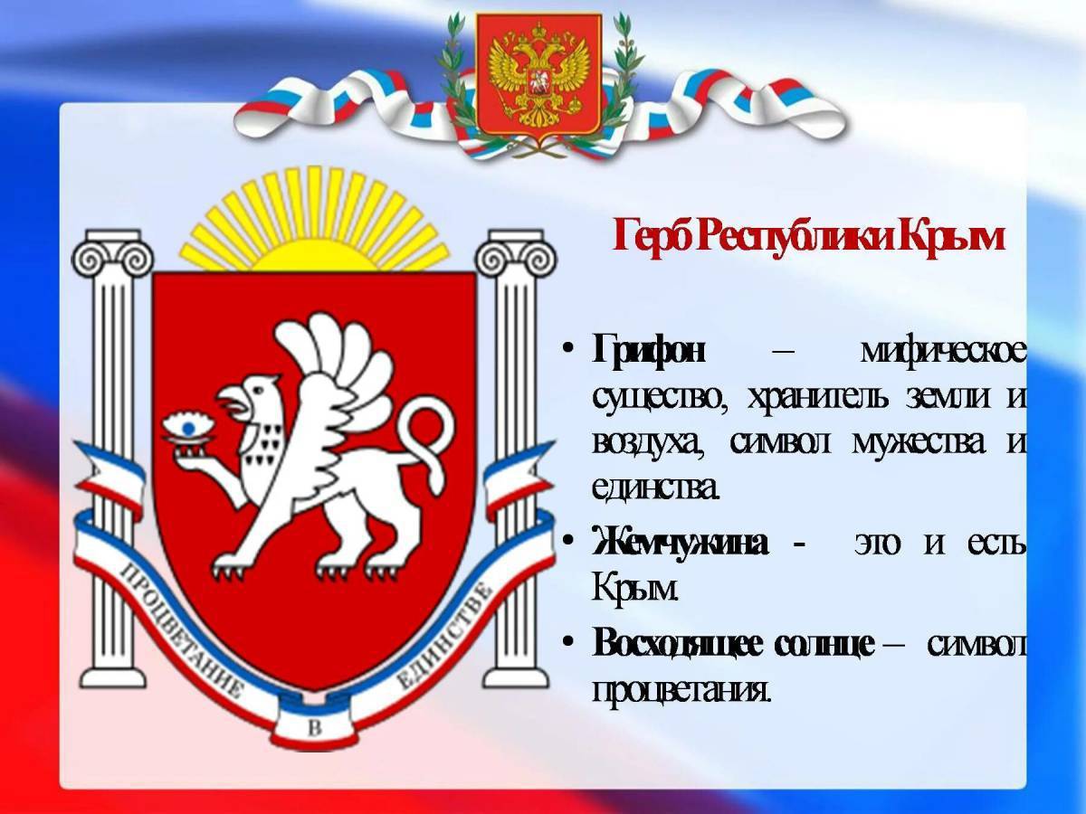 Изображение флага крыма. Государственные символы Республики Крым. Флаг и герб Крыма.