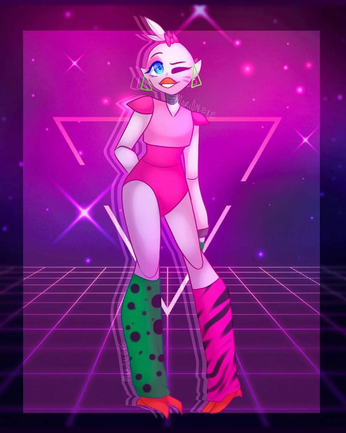 Glam chica. FNAF 9 чика. ФНАФ 9 чика глэм. Рокси и Фредди. Рокси ФНАФ.